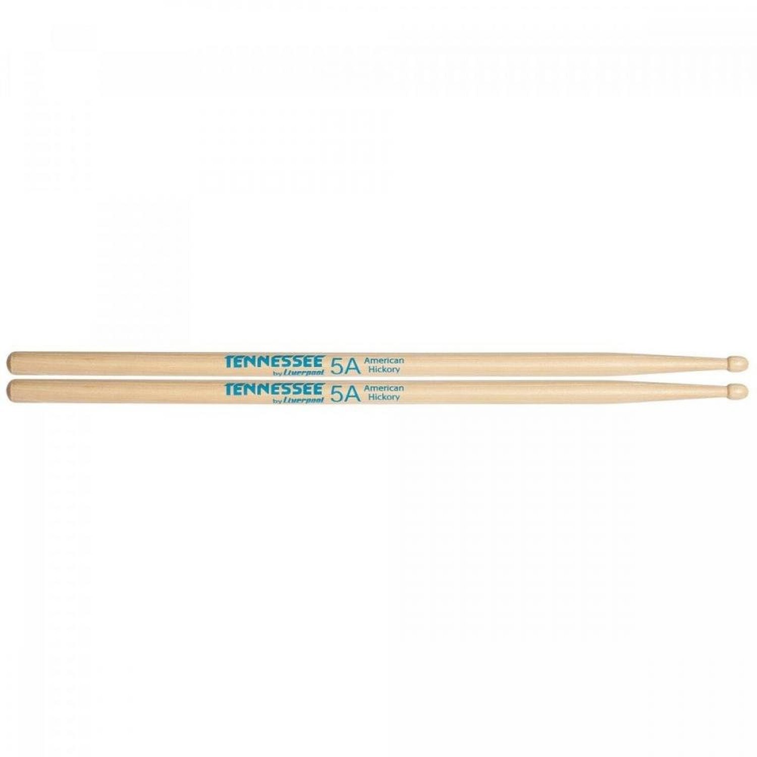 Baqueta para Bateria 5a Tennessee Liverpool - Embalagem com 2 Unidades (1 Par)