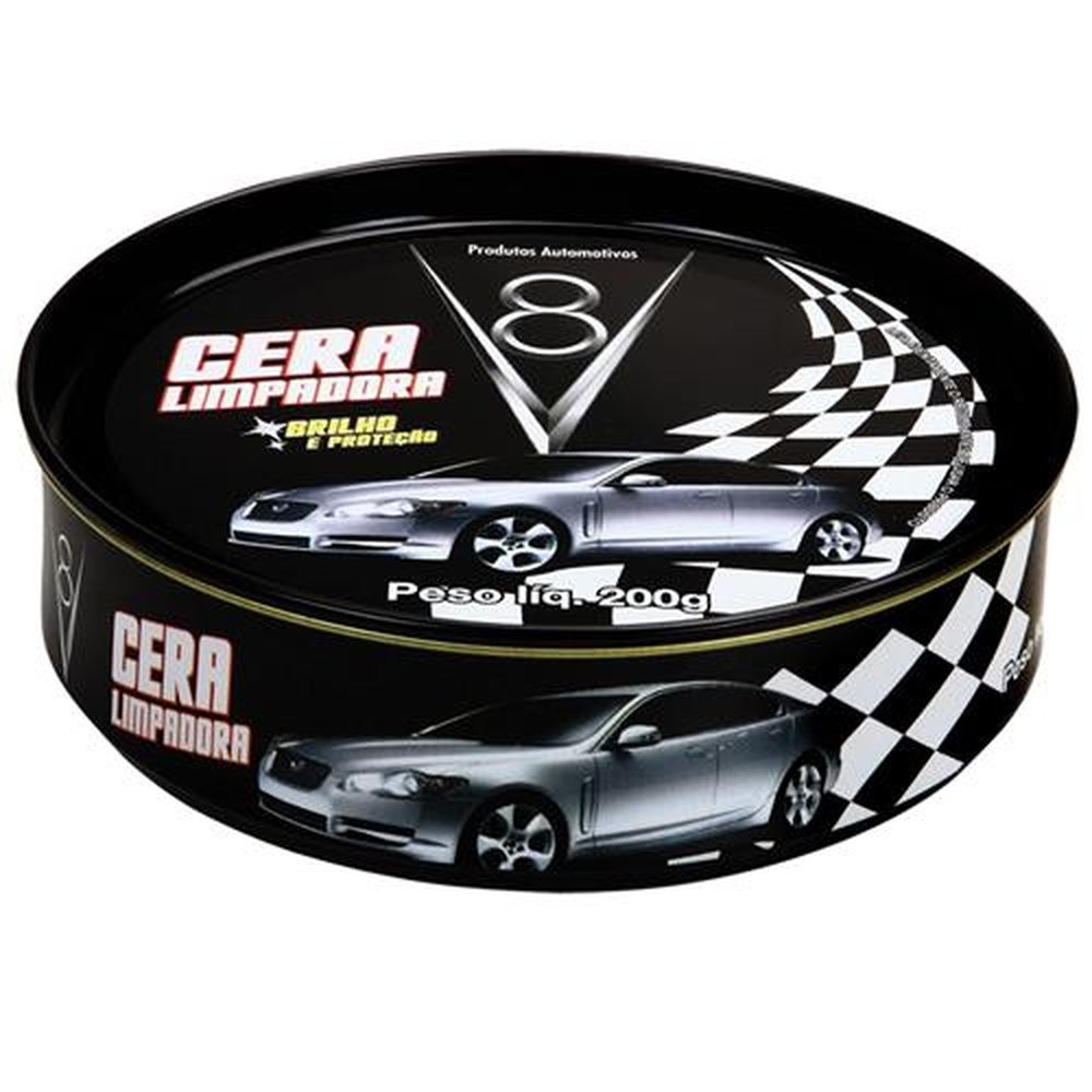Cera Limpadora V8 Pasta 12X200G