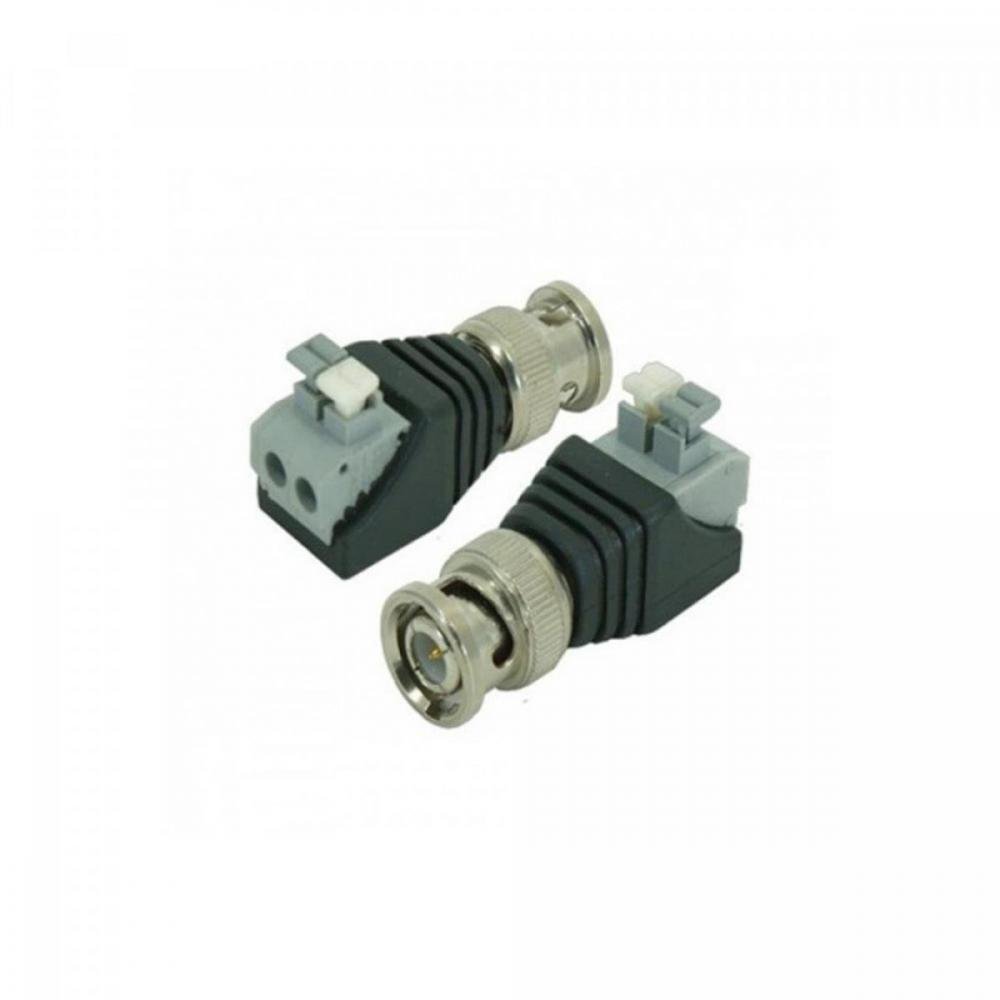 Plug Bnc com Borne Engate Rápido Cbnc0005 Storm - Pacote com 10 Unidades