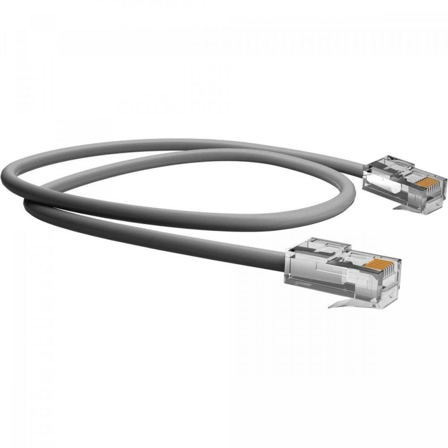 Cabo Patch Cord Cat5e T568a/B 2.5M Cinza