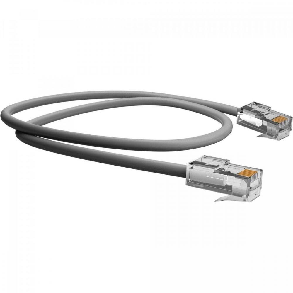 Cabo Patch Cord Cat5e T568a/B 2.5M Cinza