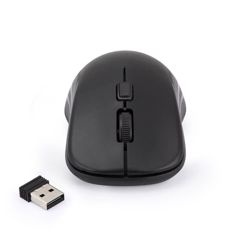 Mouse Óptico Sem Fio 2.4 Ghz Office MW-500 5 + - 015-0080