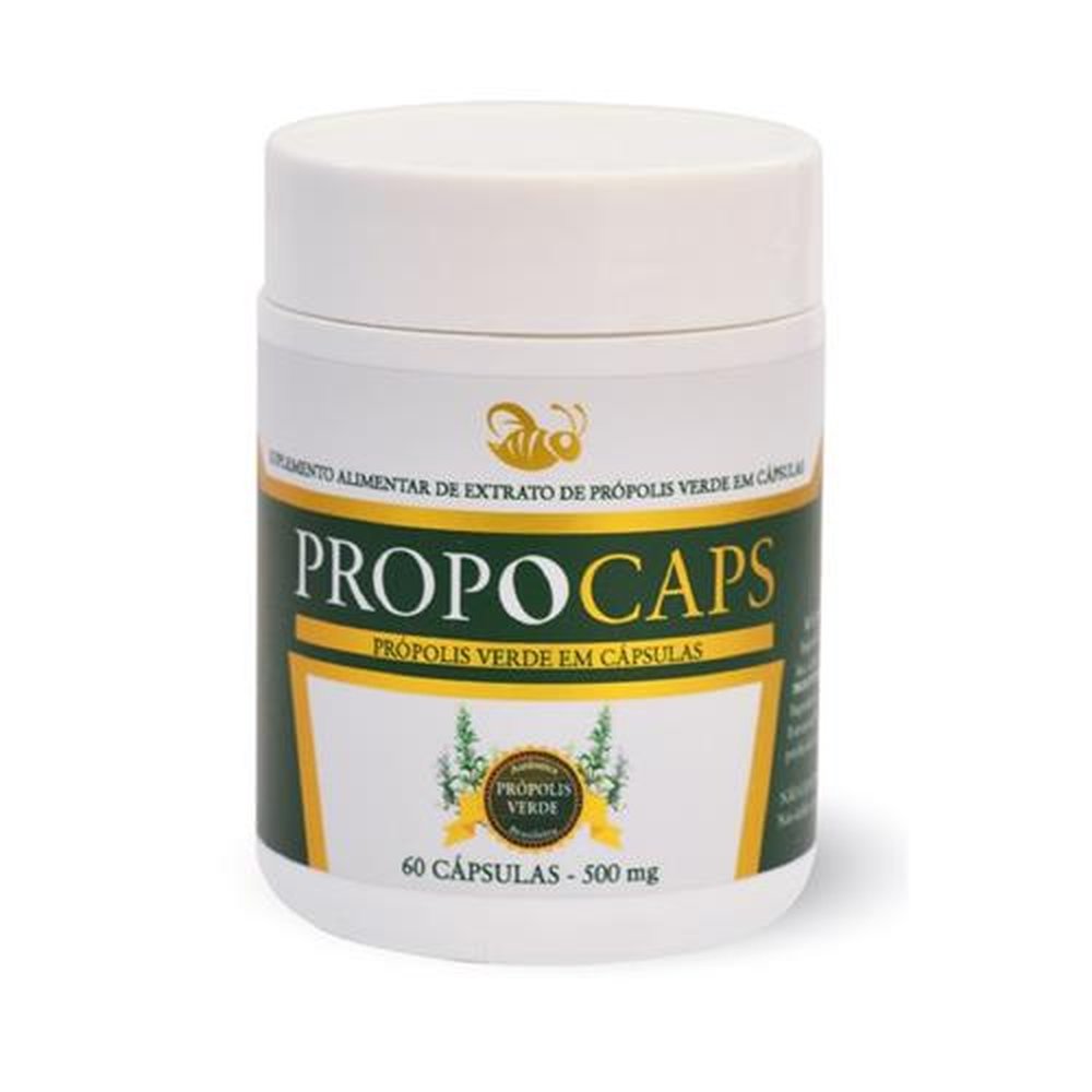 Propocaps 60 Cápsulas 500MG Própólis verde Bellabelha