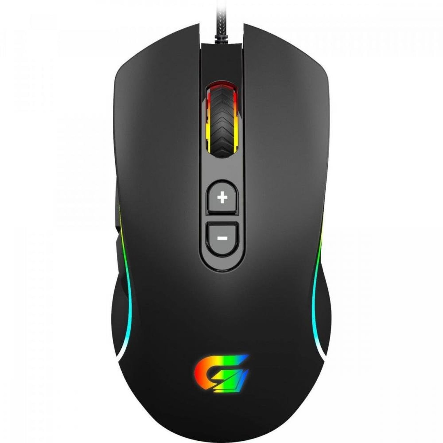 Mouse Gamer Fortrek Cruiser 10000 Dpi RGB Preto Un.Venda: PC/1