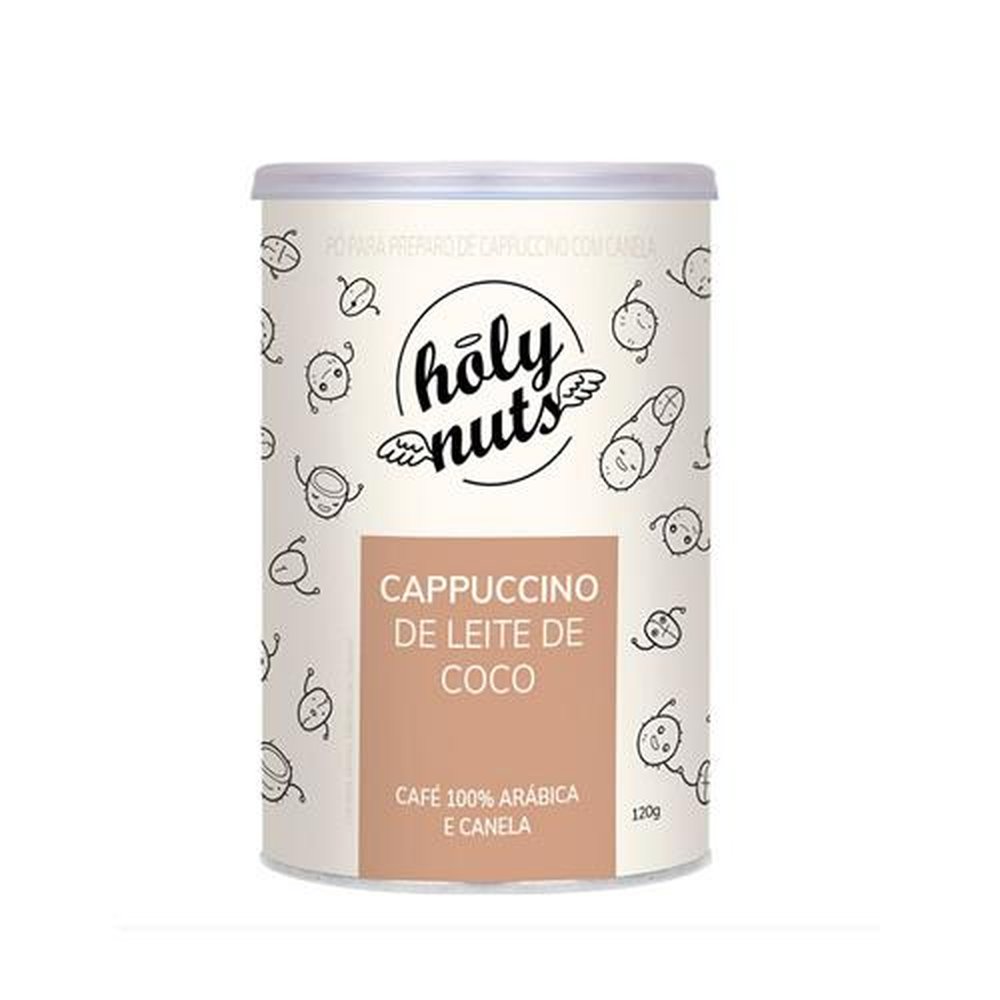 Cappuccino a Base de Leite de Coco 120g Holy Nuts