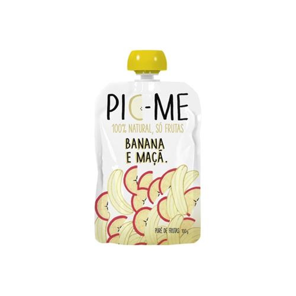 Purê Banana e Maçã 100g Picme