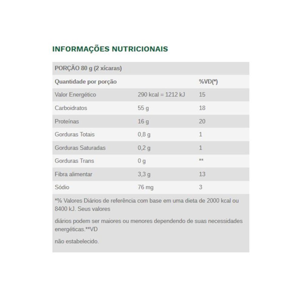 Massa sem Glúten com Whey Protein 300g