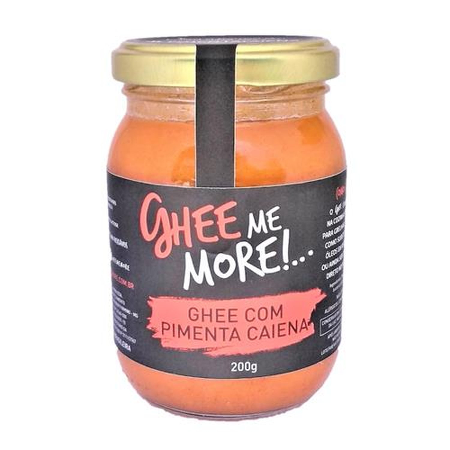 Ghee Me More 200g Pimenta Caiena Pote