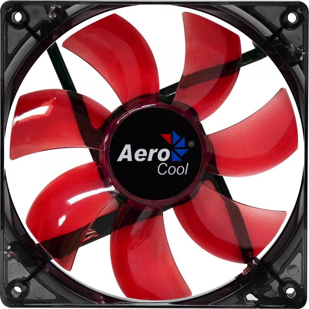 Cooler Fan 12cm Red Led En51363 Aerocool