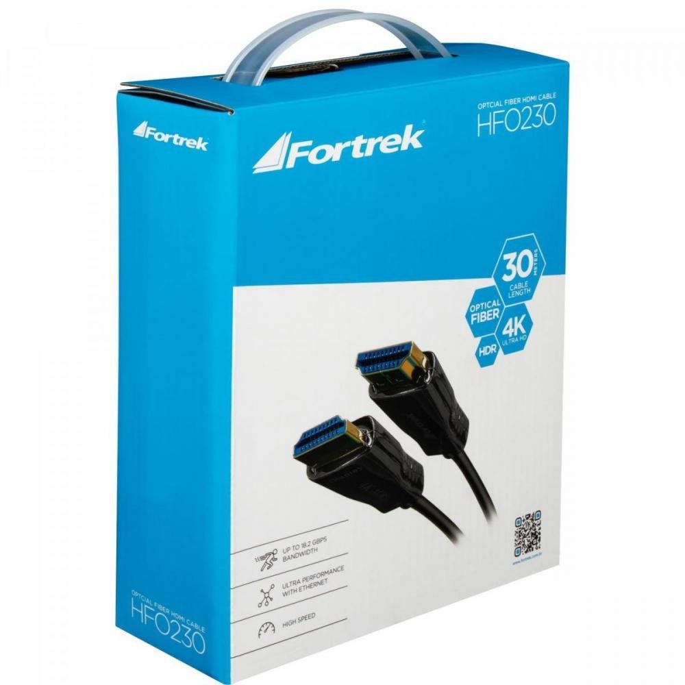 Cabo Hdmi Fibra Óptica 2.0 4k Hfo230 30m Fortrek