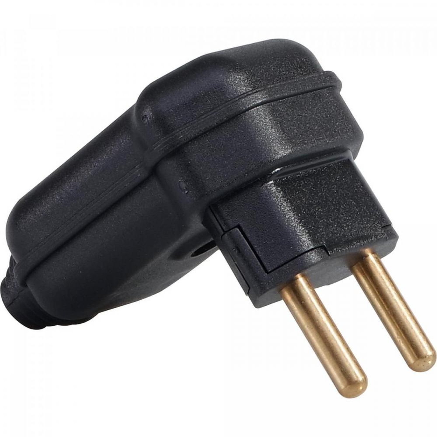 Plug 2 Pinos 90° 20a Pld8-2 Preto Margirius