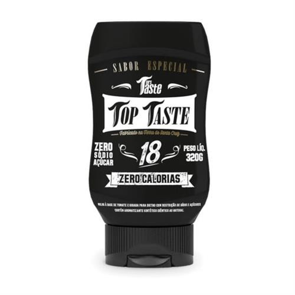 Molho Top Taste Mrs Taste Zero Calorias 320g