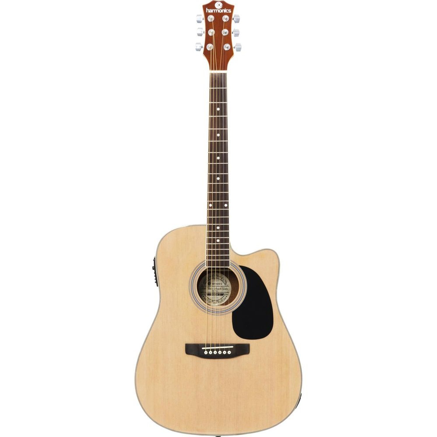 Violão Eletroacústico Folk Aço Ge-30nt Natural Harmonics