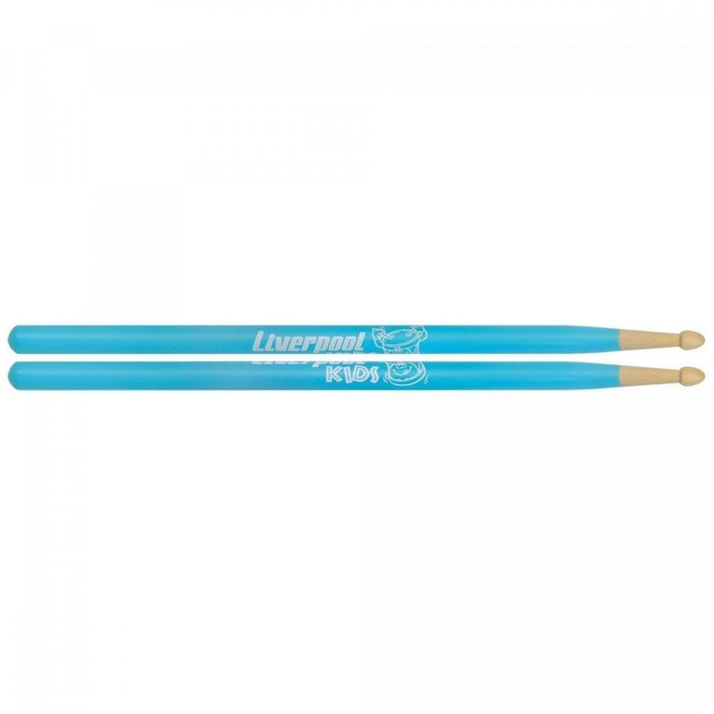 Baqueta para Bateria Classic Kids Azul Liverpool