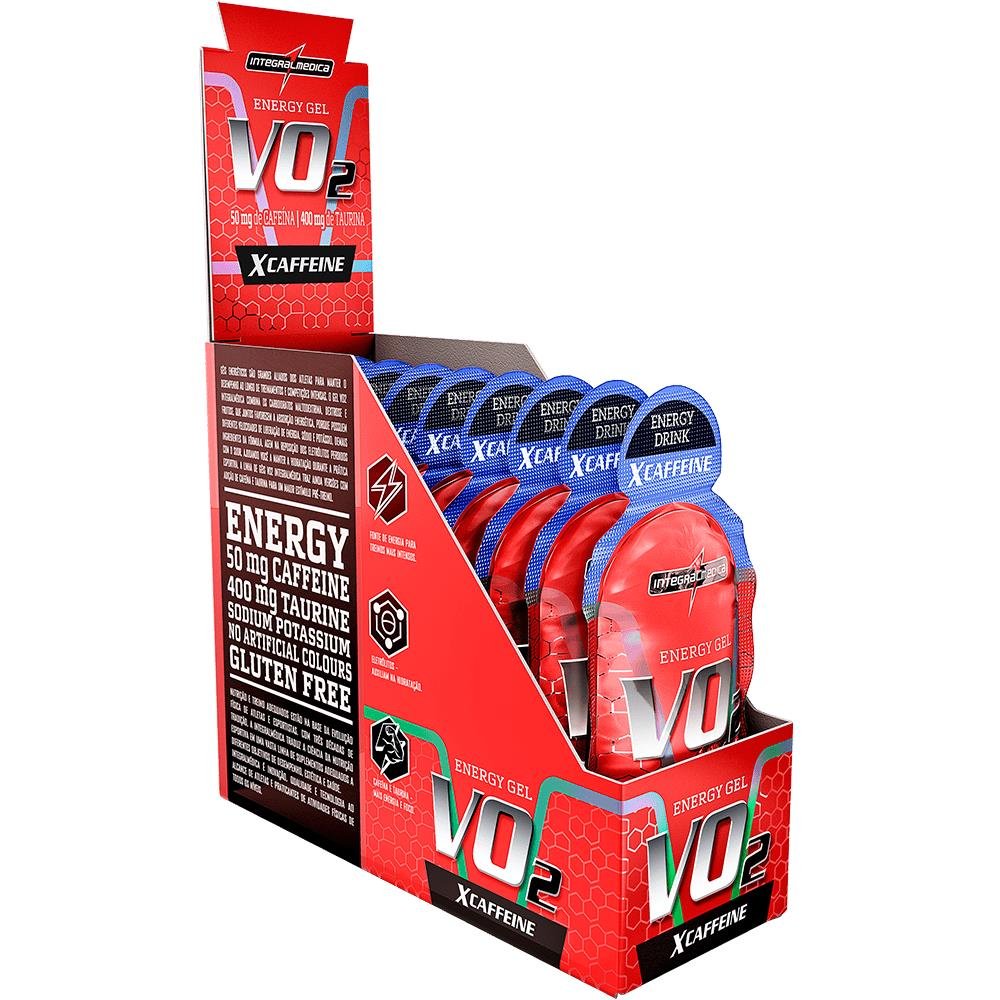Vo2 Gel X-Caffeine Energy Drink 10un