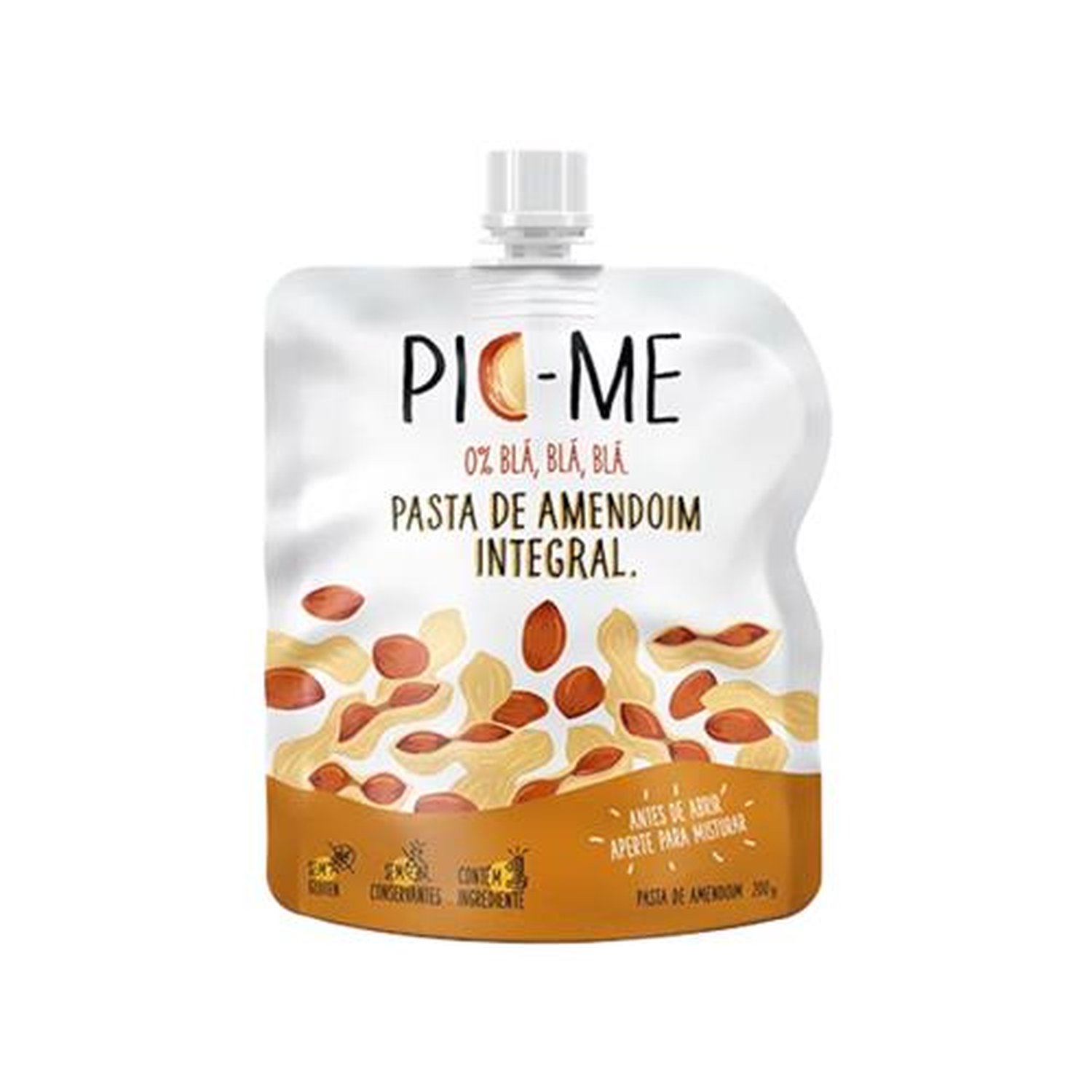 Pasta de Amendoim Integral Pic-Me 200g