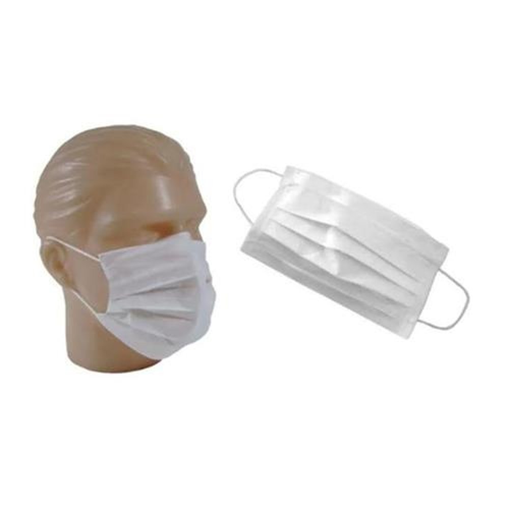 Máscara Cirúrgica Descartável Com Elástico - Tripla camada (Emb . contém 50 unid)