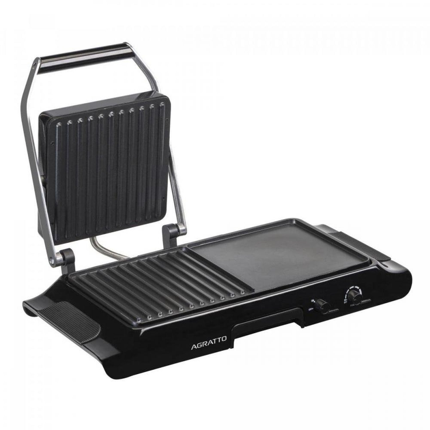 Grill Elétrico 127V Duo Mr. Cheff Preto Agratto