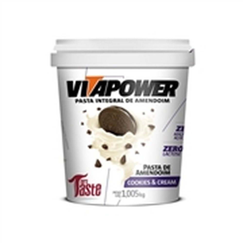 Pasta de amendoim cookies and cream 1,005Kg