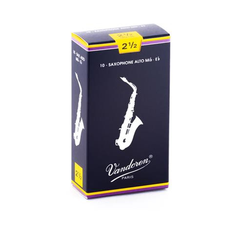 Palheta Tradicional 2,5 para Sax Alto SR2125 - VANDOREN