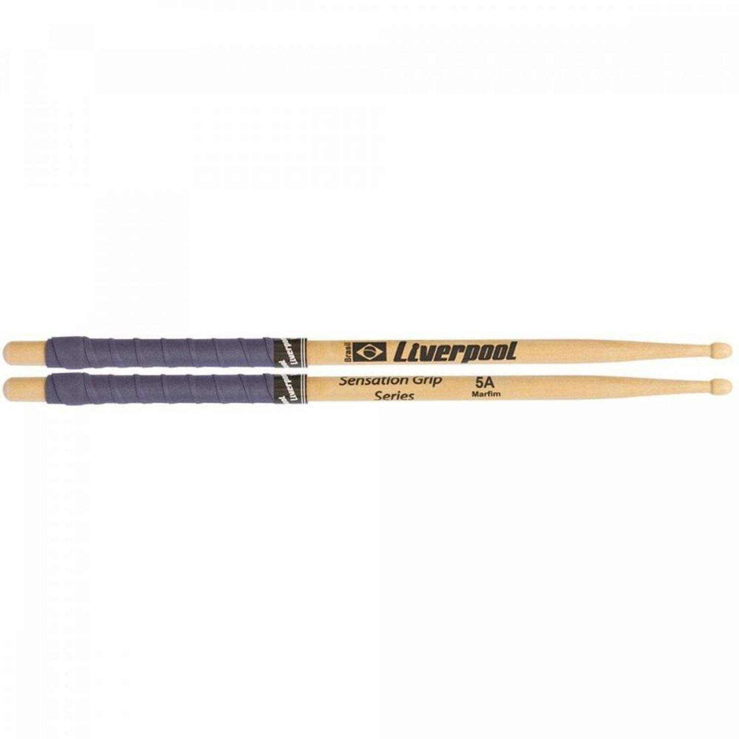 Baqueta para Bateria 5A Sensation Grip Liverpool
