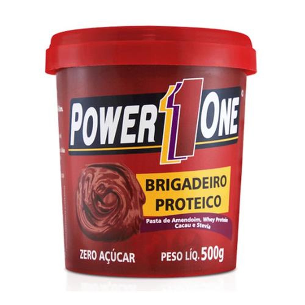 Pasta de Amendoim Powerone Brigadeiro proteico 500g