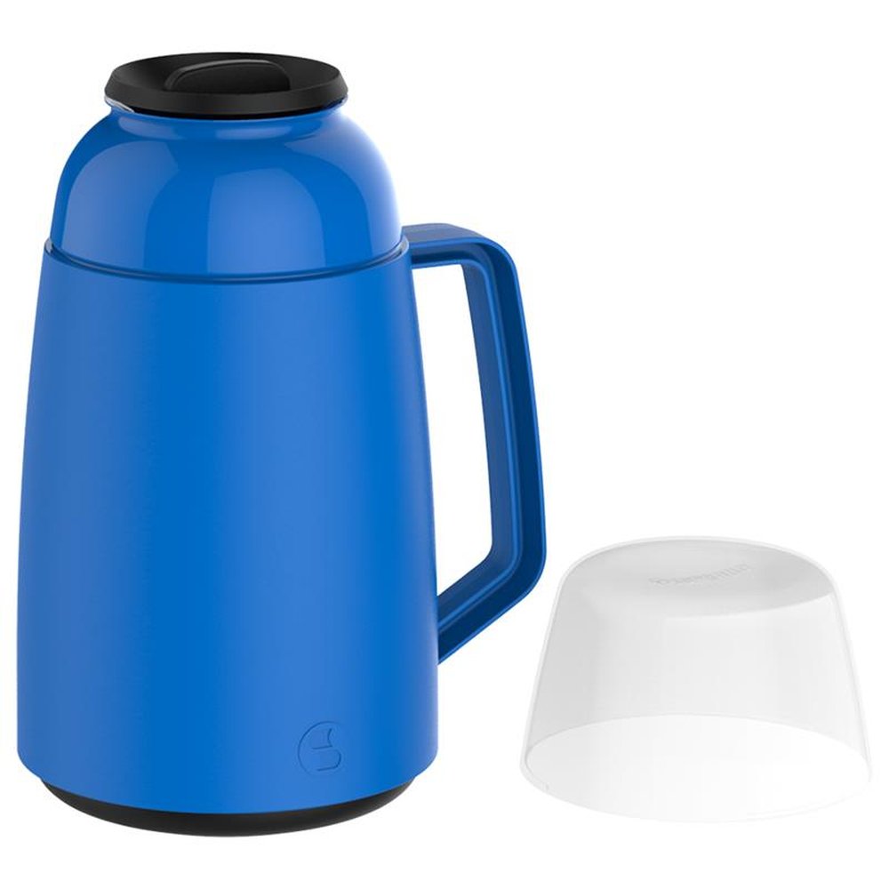Garrafa Térmica Lotus 500ml Azul Soprano