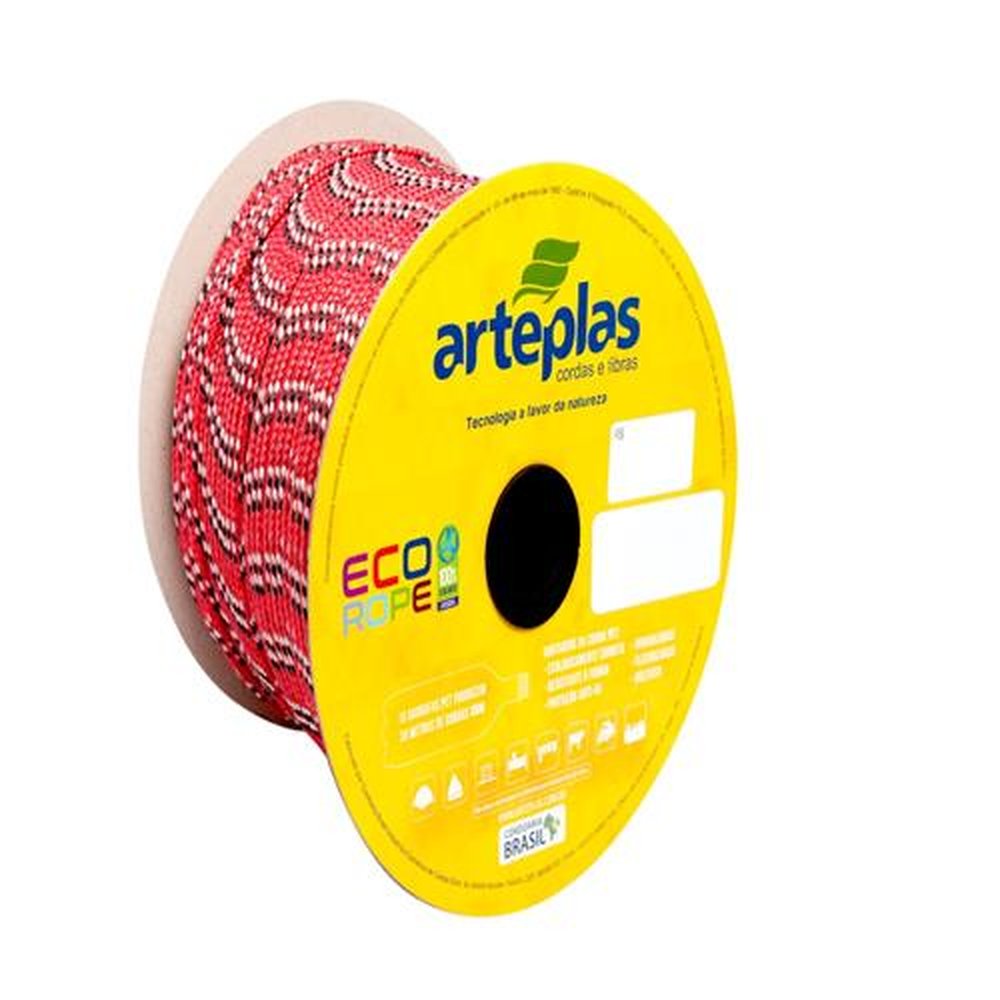 Corda Eco Rope 12mm Colorida com 105m