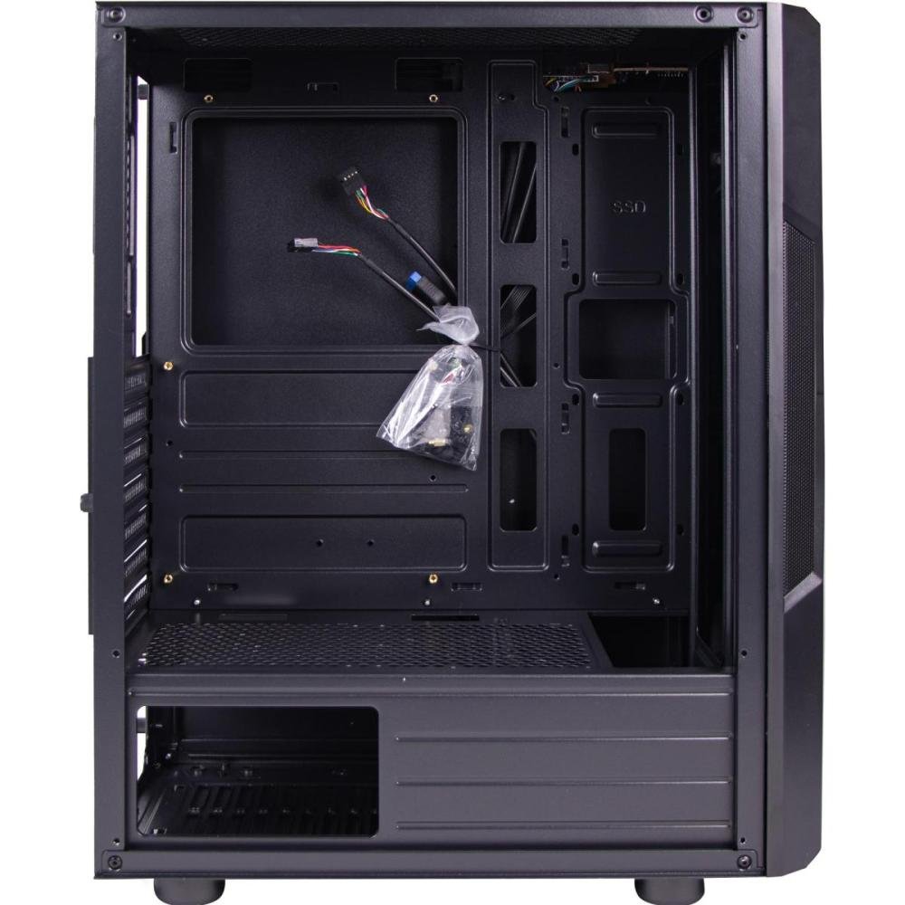 Gabinete Gamer Fortrek Holt Mid Tower RGB Preto