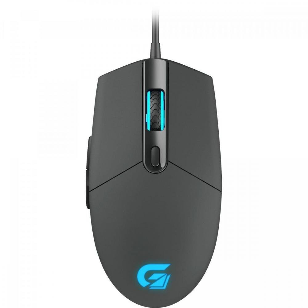 Kit Teclado e Mouse Gamer Fortrek Ranger Rainbow RGB Grafite