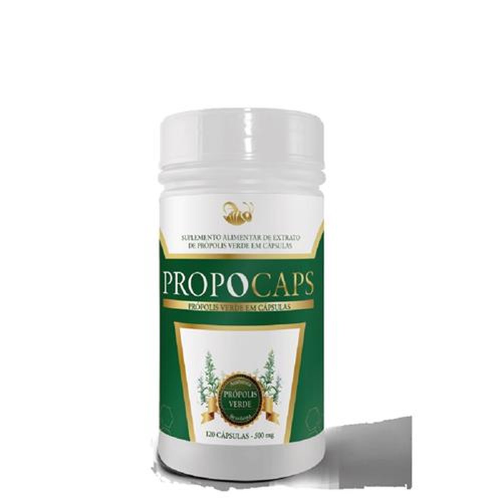 Propocaps 120 capsulas 500mg Própólis verde Bellabelha