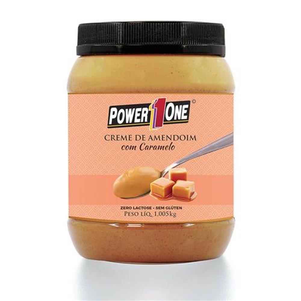 Creme de Amendoim com Caramelo Powerone 1,005 Kg