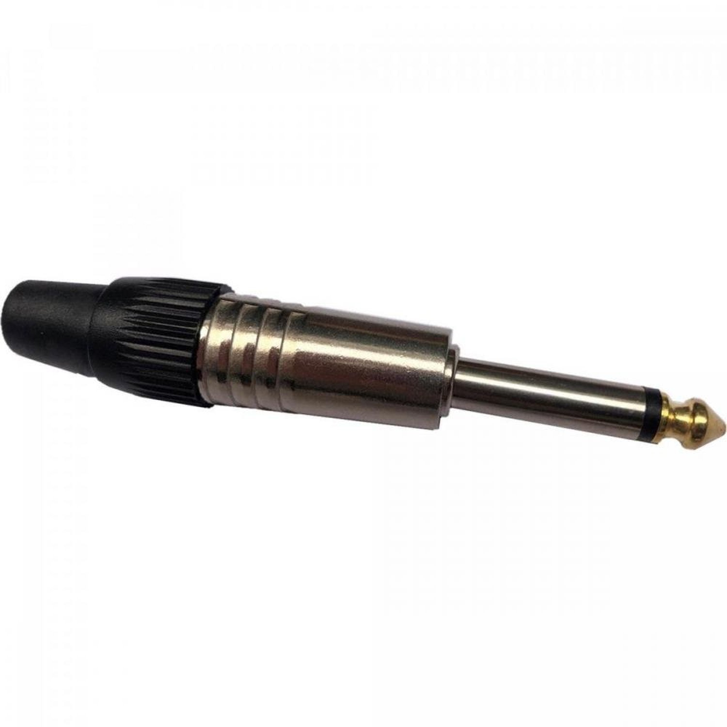 Plug P10 Mono Metal com Ponta Gold Pgpz0041 Storm
