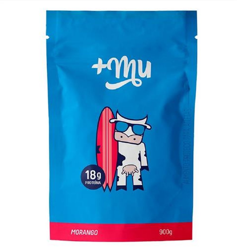 Refil Morango Tradicional 900g +Mu