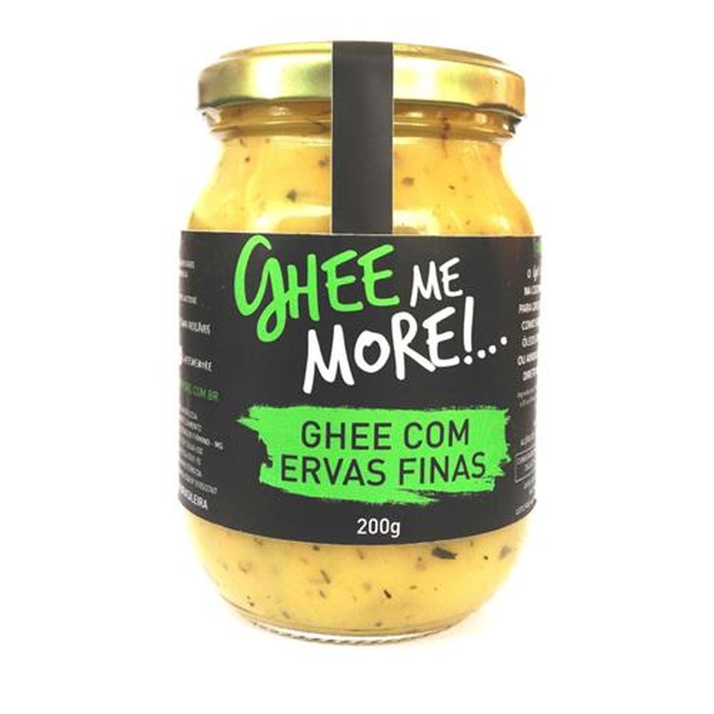 Ghee Me More 200g Ervas Finas Pote