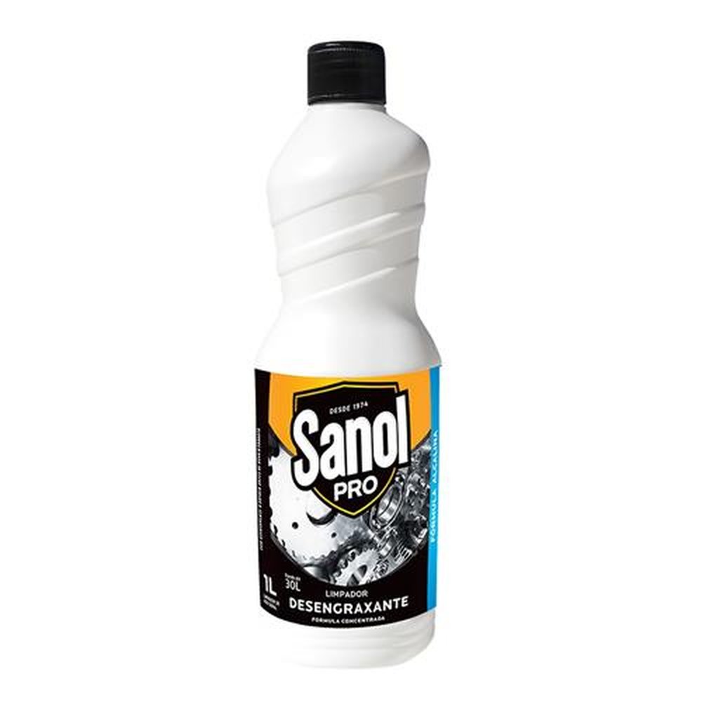 Limpador Desengraxante Sanol Pro 12X1L