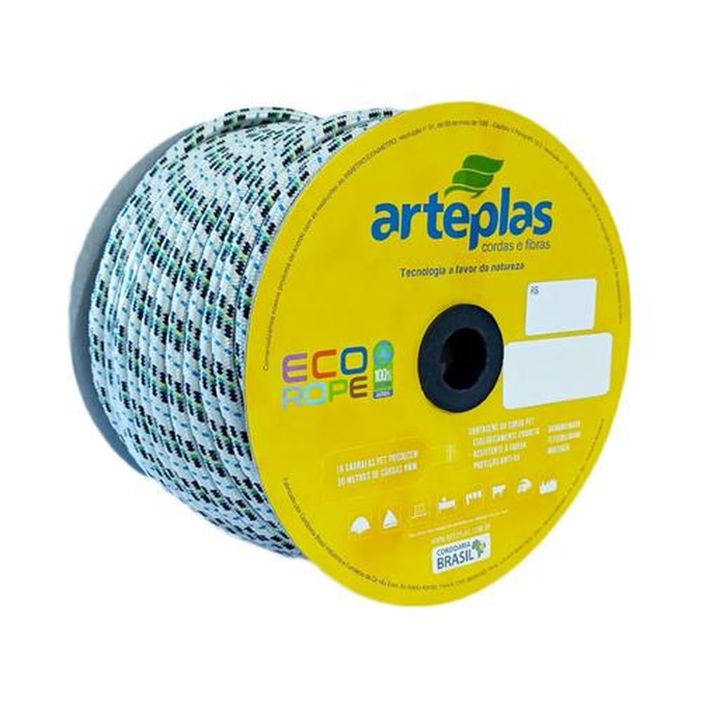Corda Eco Rope 16mm Laço Capa Dupla com 055m