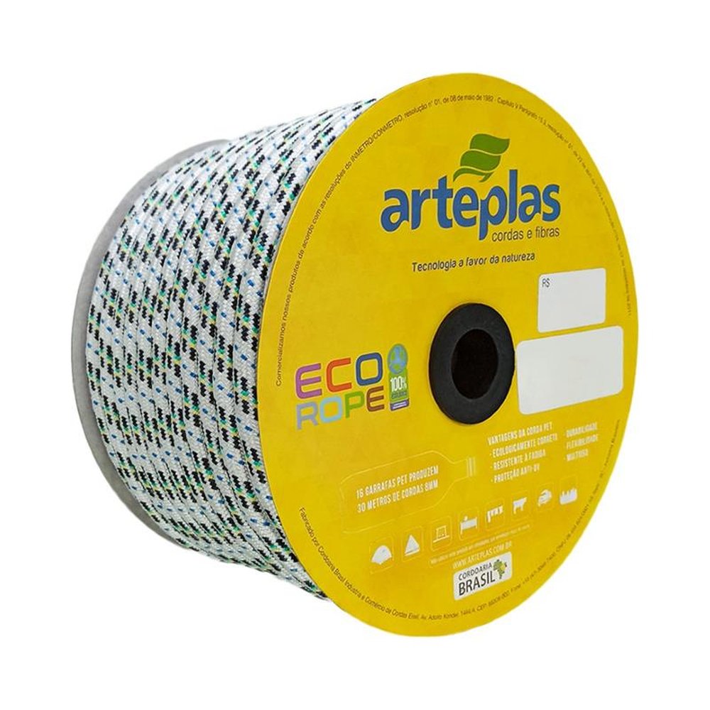 Corda Eco Rope 16mm Laço Capa Dupla com 055m