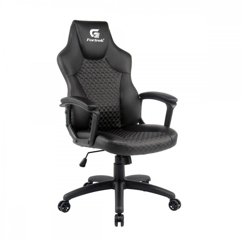 Cadeira Gamer Holt Preta/Cinza Fortrek