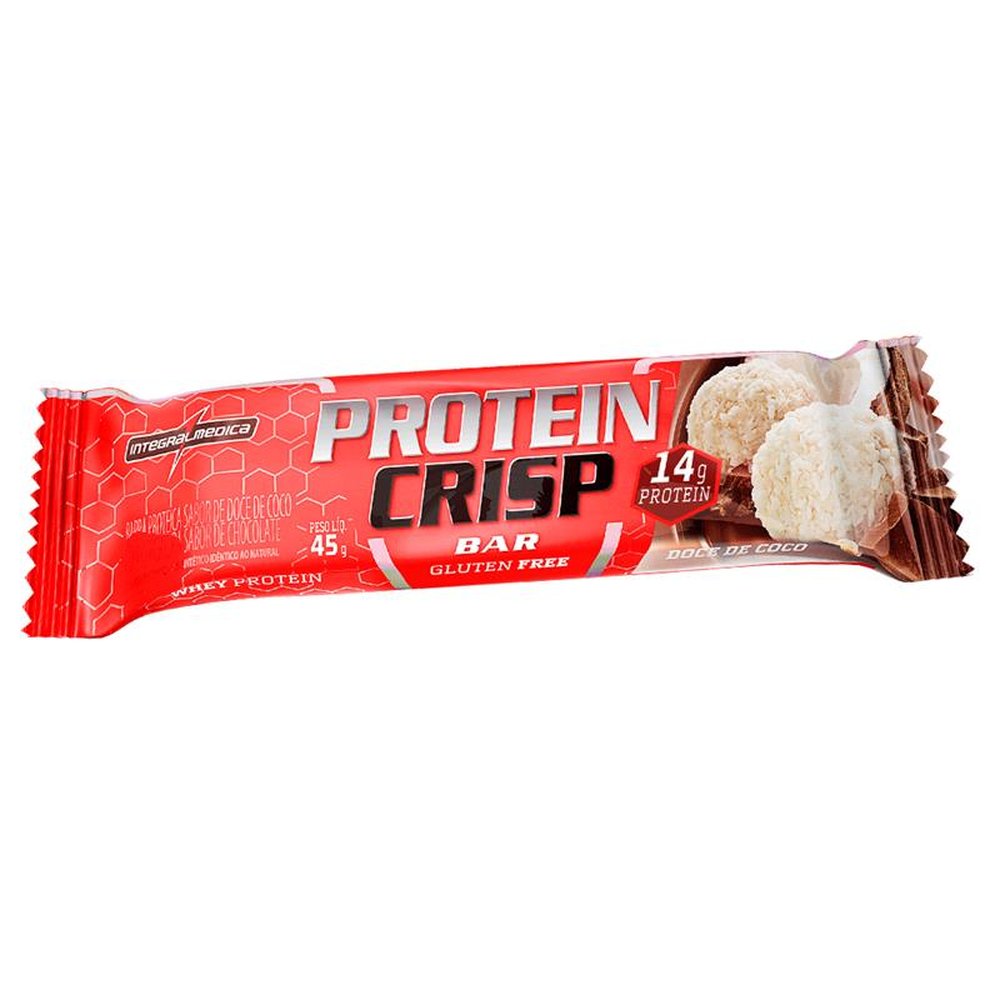 Protein Crisp Bar Doce Coco - 12 unid