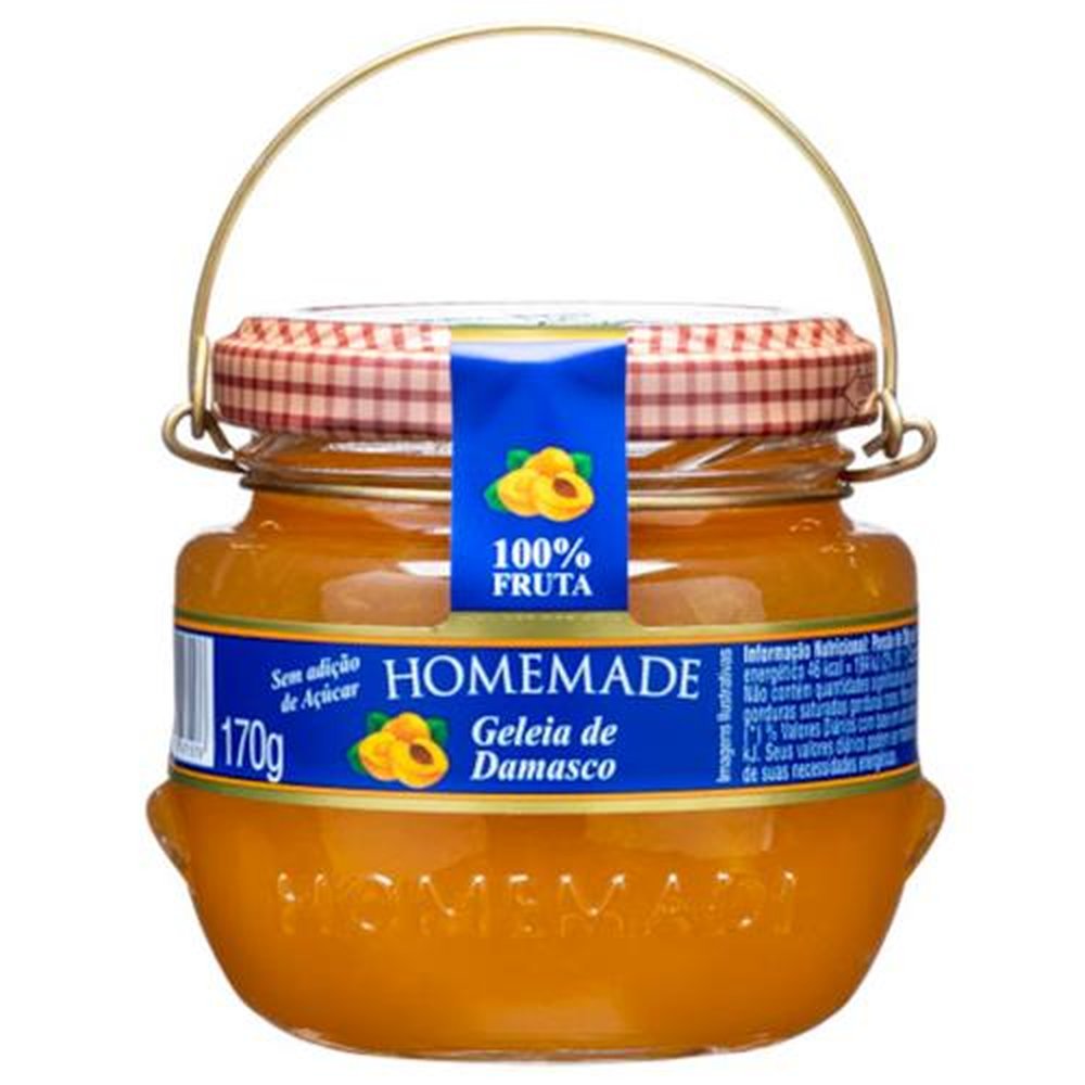 Geléia Damasco 170g Homemade