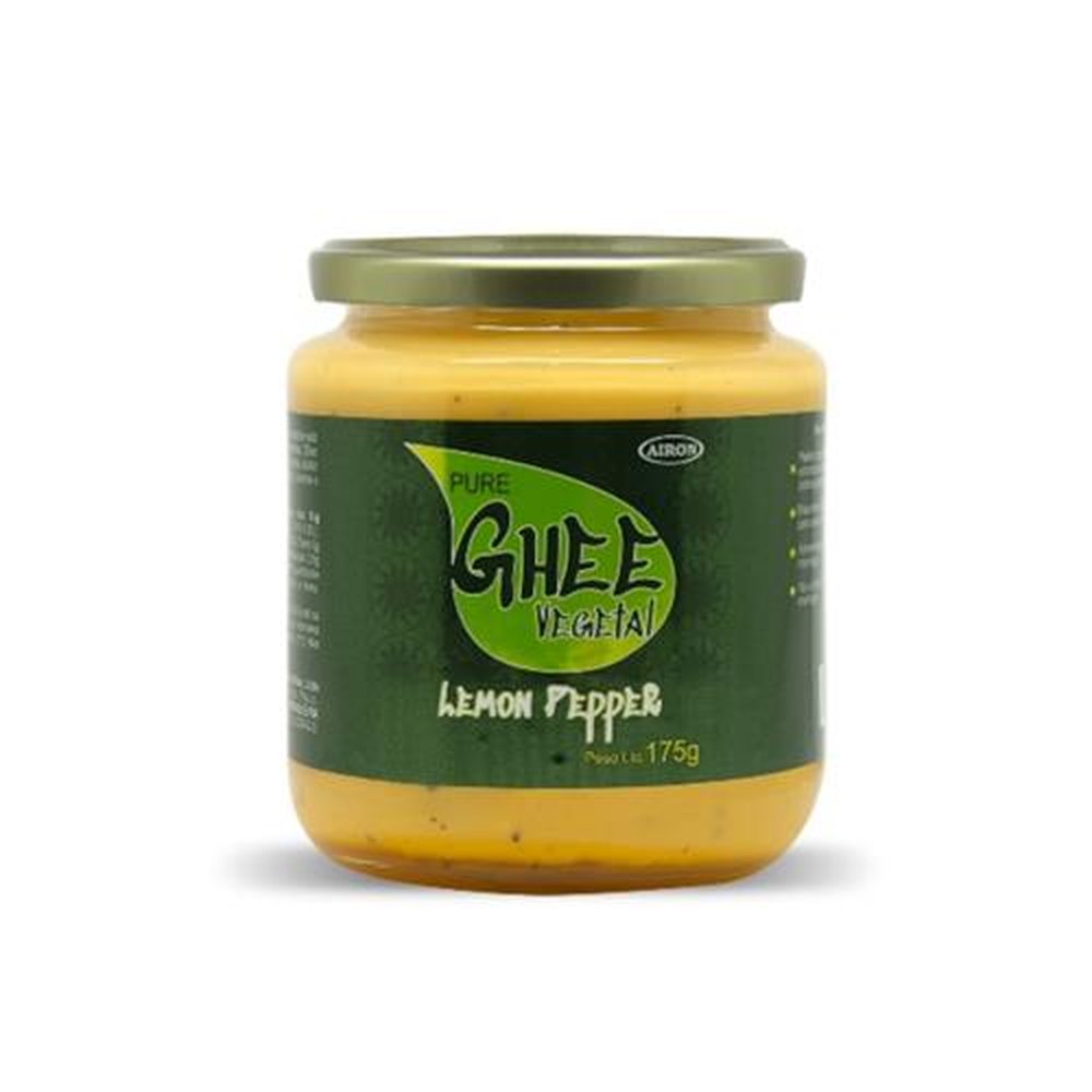 Pure Ghee vegetal com Lemon Pepper 175 g Airon