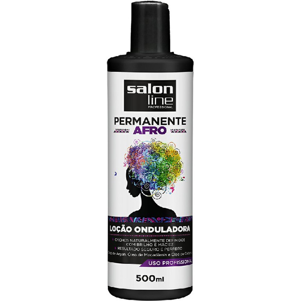 Locao Onduladora Permanente Afro Salon Line 500ml