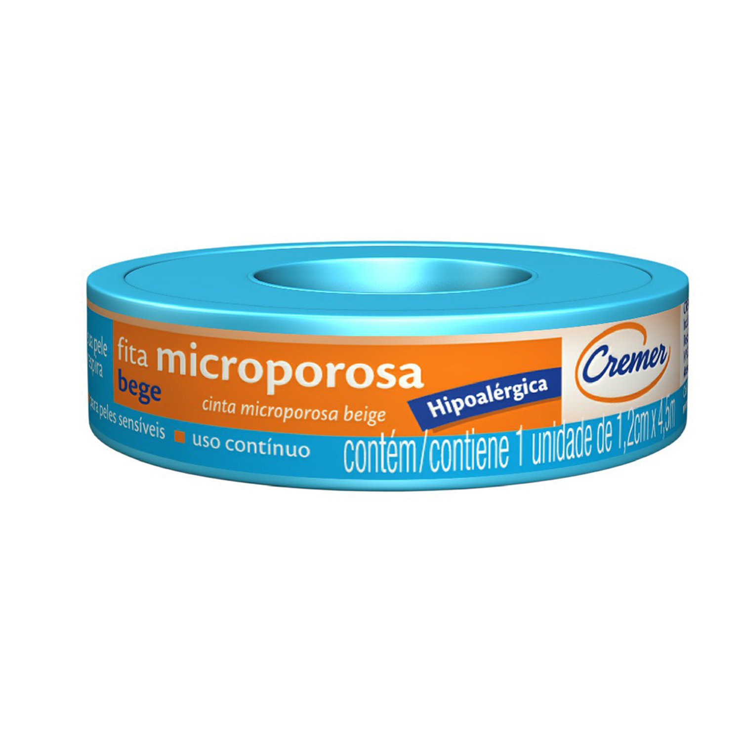 Fita Microporosa Bege Cremer 1,2 X 4,5