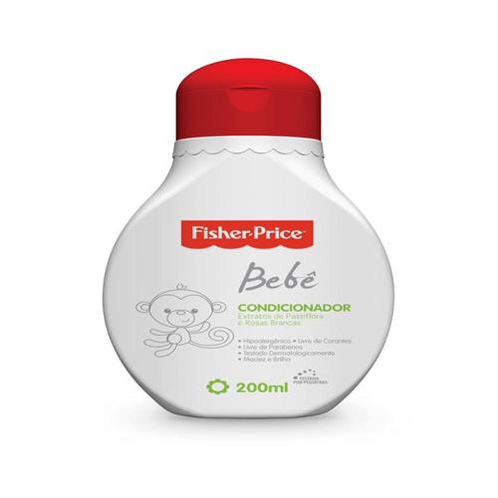 Condicionador Bebê Fisher-Price 200ml (Caixa com 12 und)