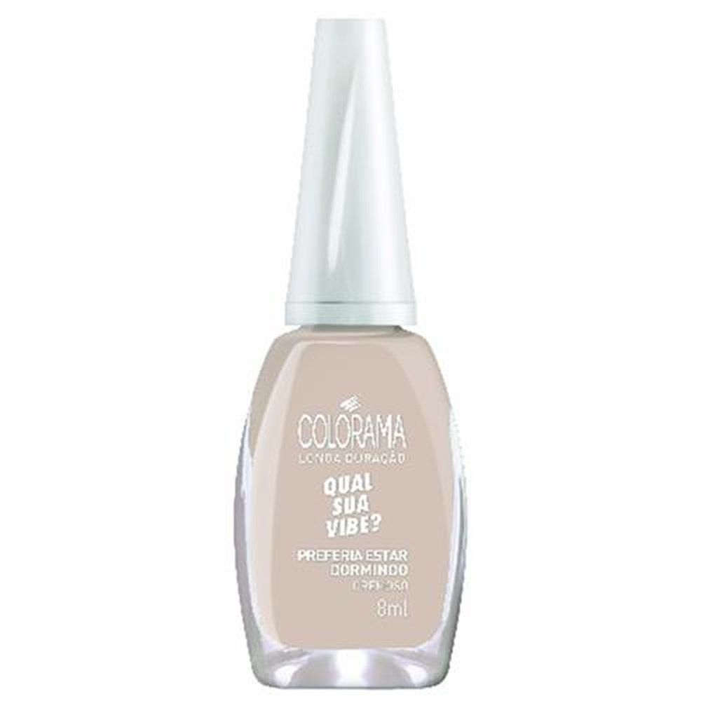 Esmalte Colorama Preferia Estar Dormindo Nu