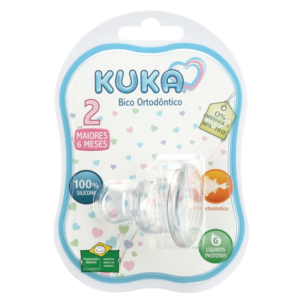 Bico P Mamadeira Orto N°2 Kuka K5069