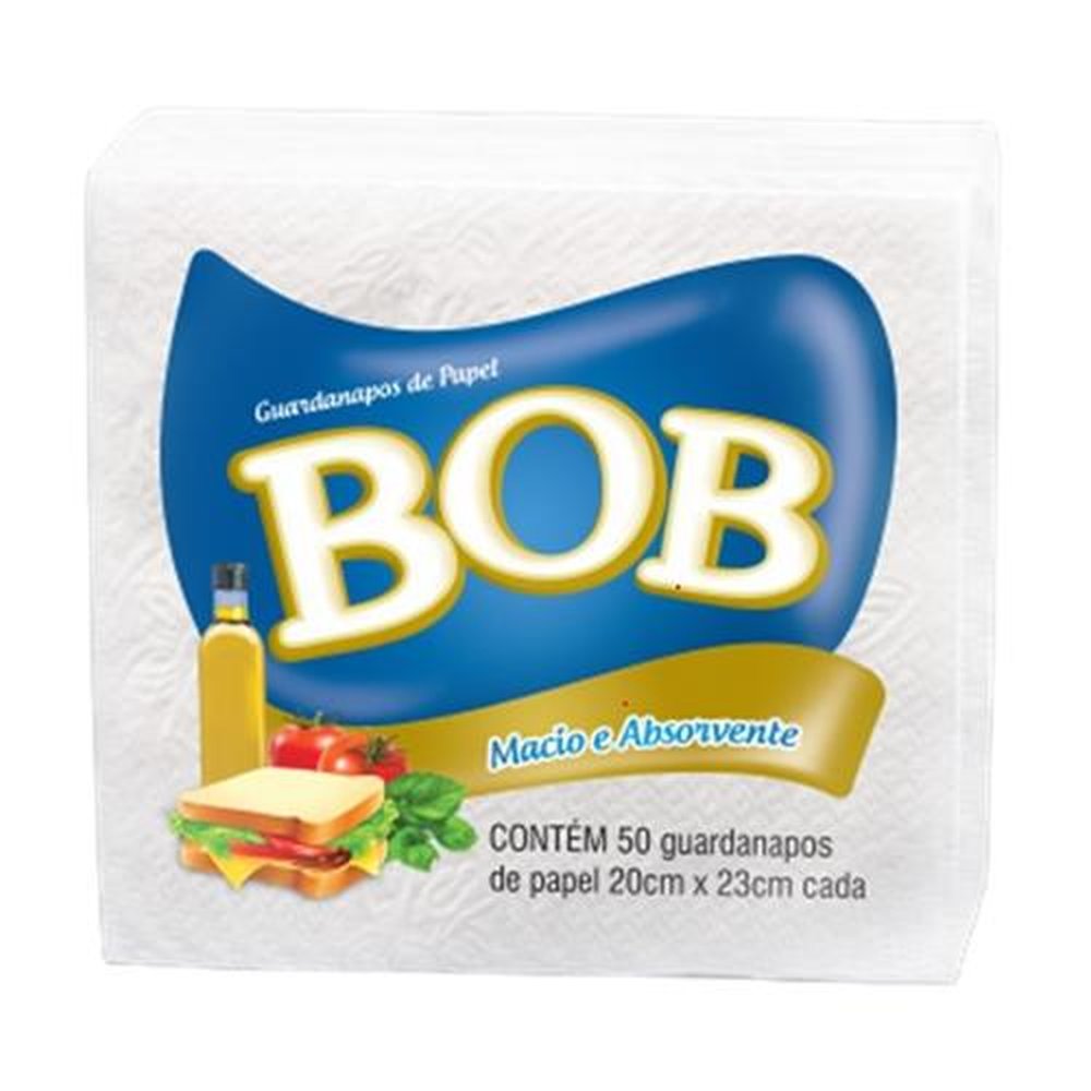 Guardanapo Bob Folha Simples 20x23 (72x50)