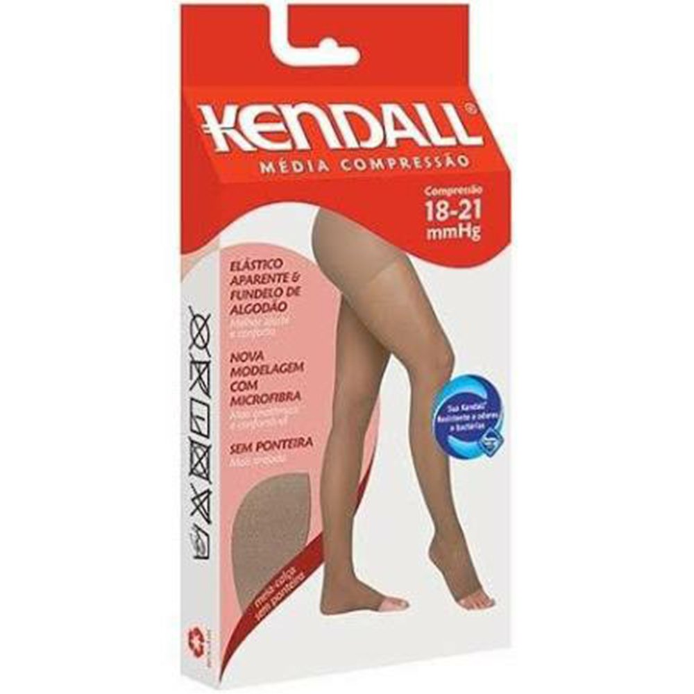Meia Calca Media Compressao Tamanho P Sem Ponteira Kendall