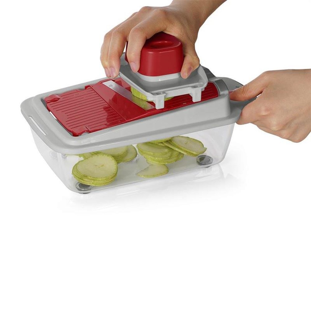 Kit Cortador de alimentos 21 Pcs - descascador, Ralador, Corte Quadrado e Espiral UP Home - UD005